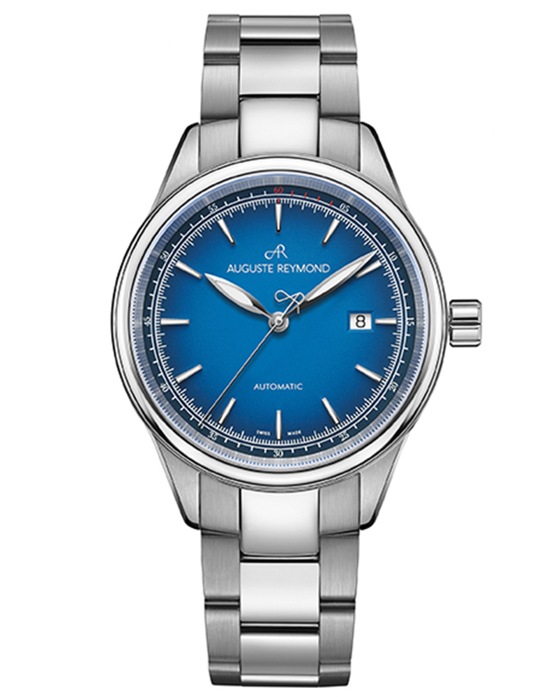 Auguste Reymond Heritage 1898-A Round Blue Men's Watch 