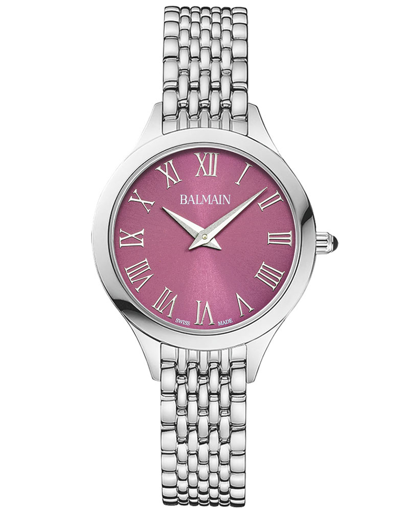Balmain de Balmain Round Purple Women's Watch
