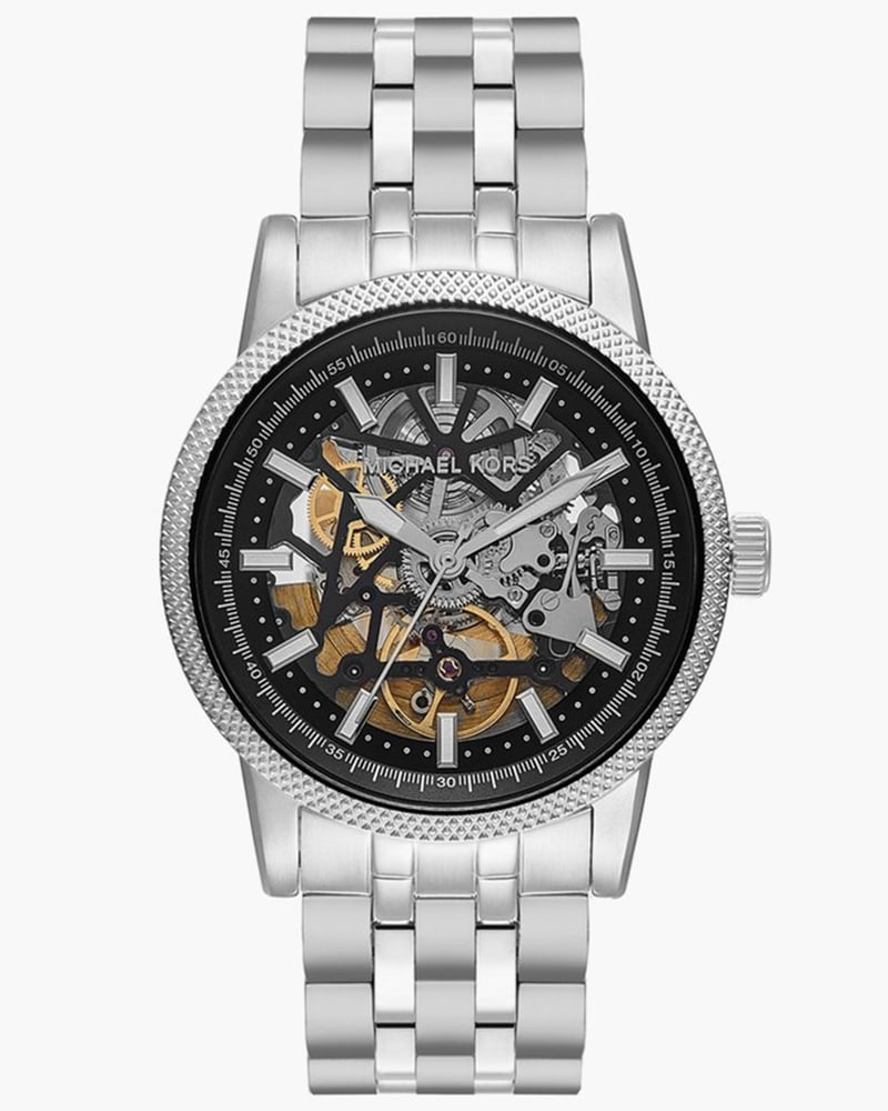 Michael Kors Hutton ROUND BLACK MEN&rsquo;s watch