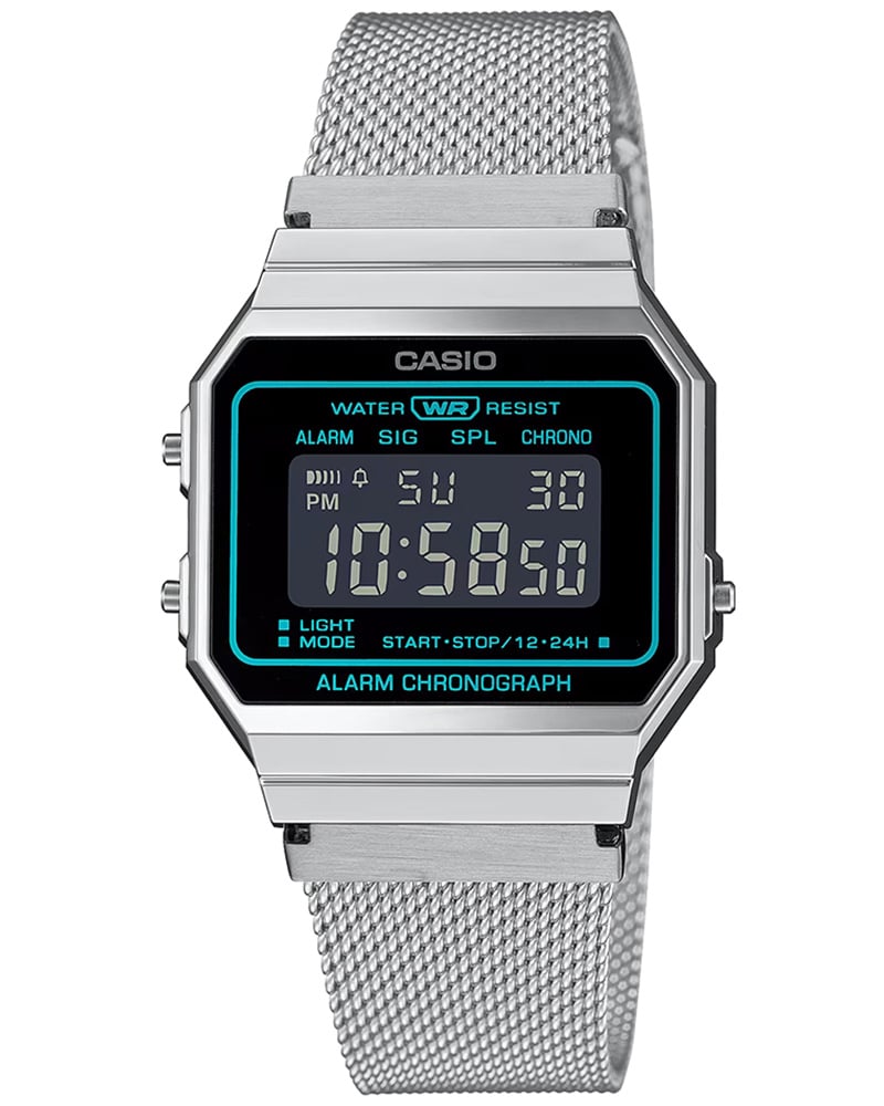 Casio Unisex A120 Rectangular Black