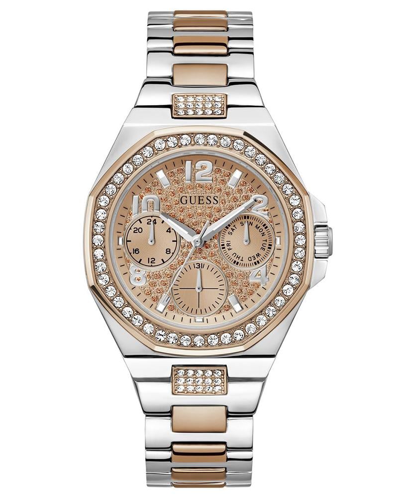 Guess Lady Empire Round Rose Gold Watch