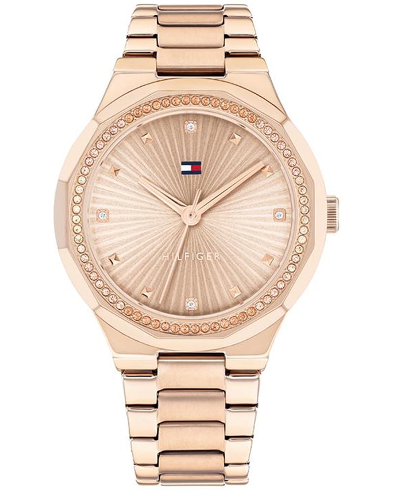  Tommy Hilfiger Women Piper Round Rose Gold Watch