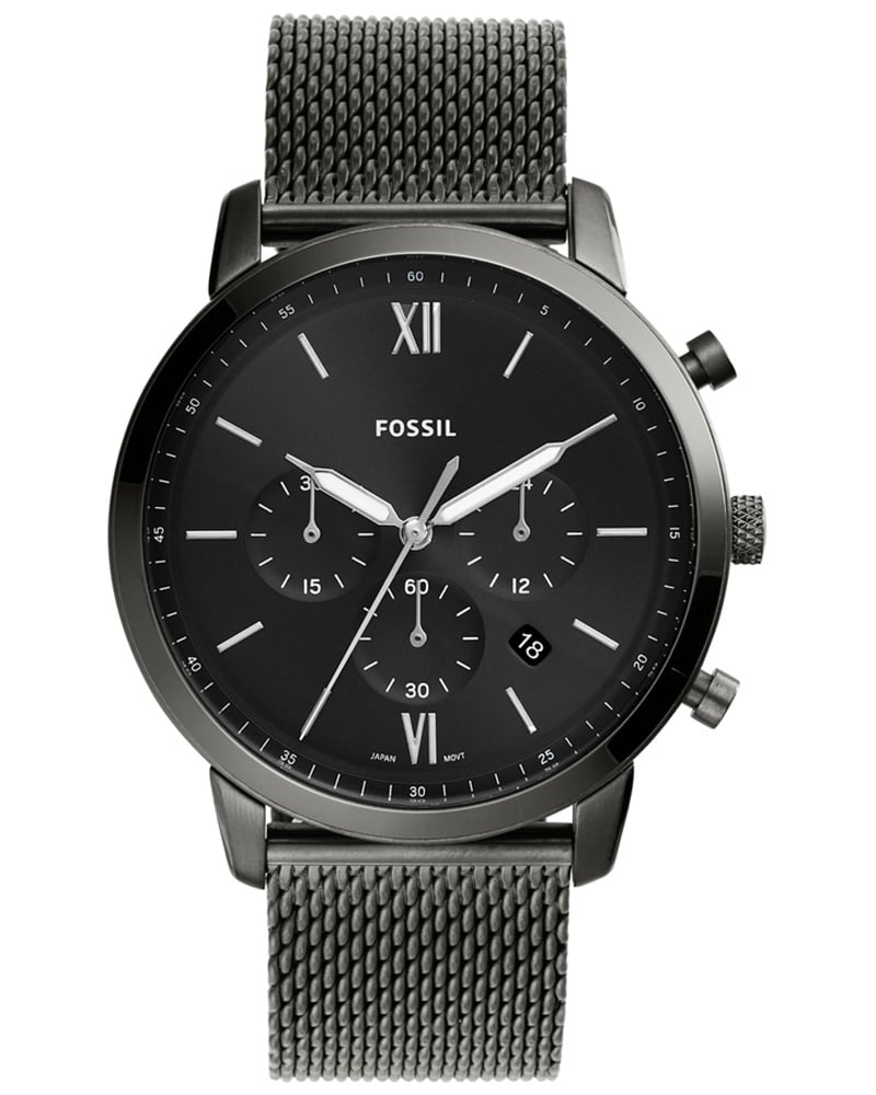  Fossil Men Neutra Round Black Watch
