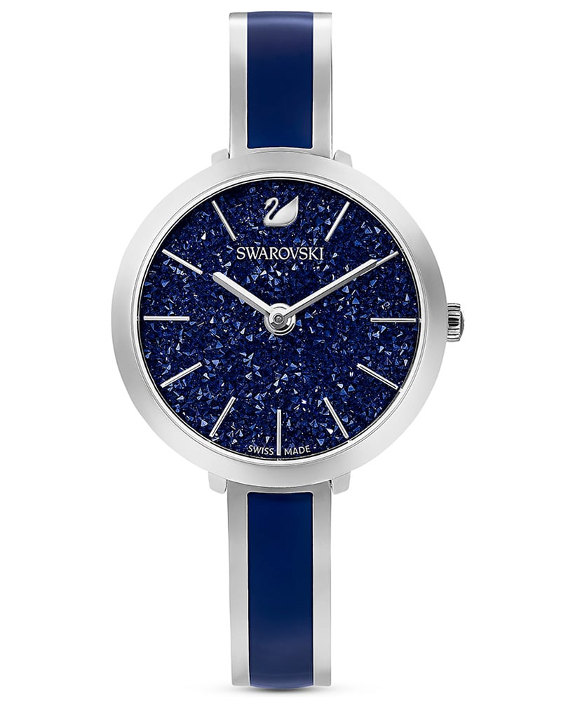 Swarovski Round Blue Watches
