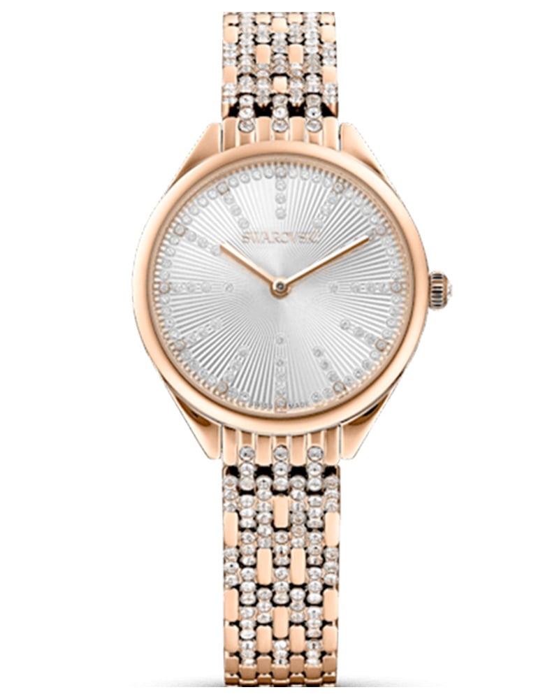 Swarovski Attract Round White Women&rsquo;s Watch