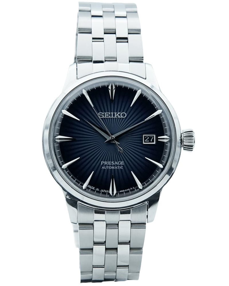 Seiko Men Presage Round Blue