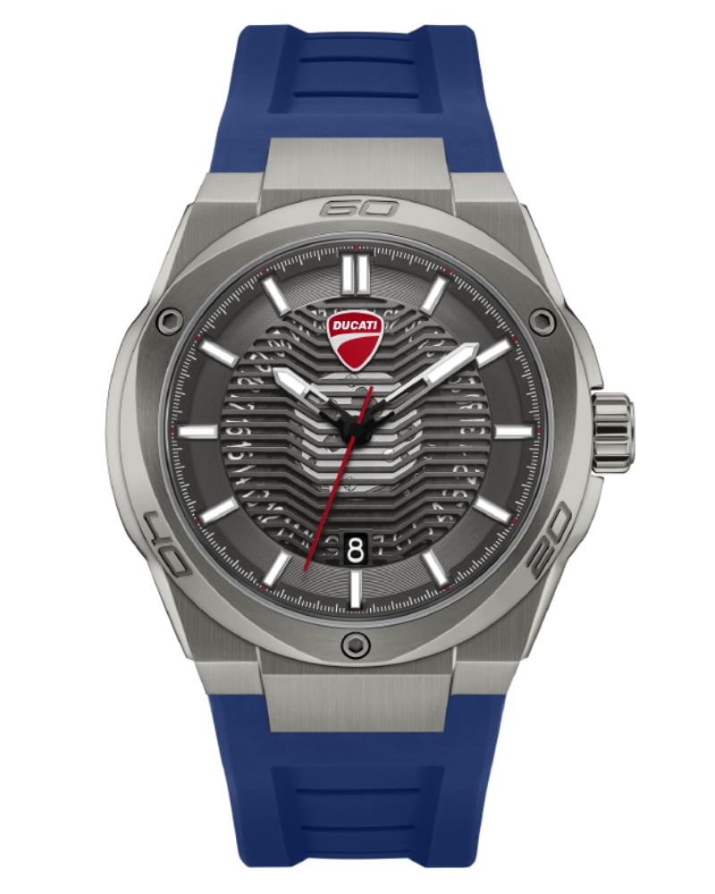 Ducati TOURING Round Grey Men's Watch 
