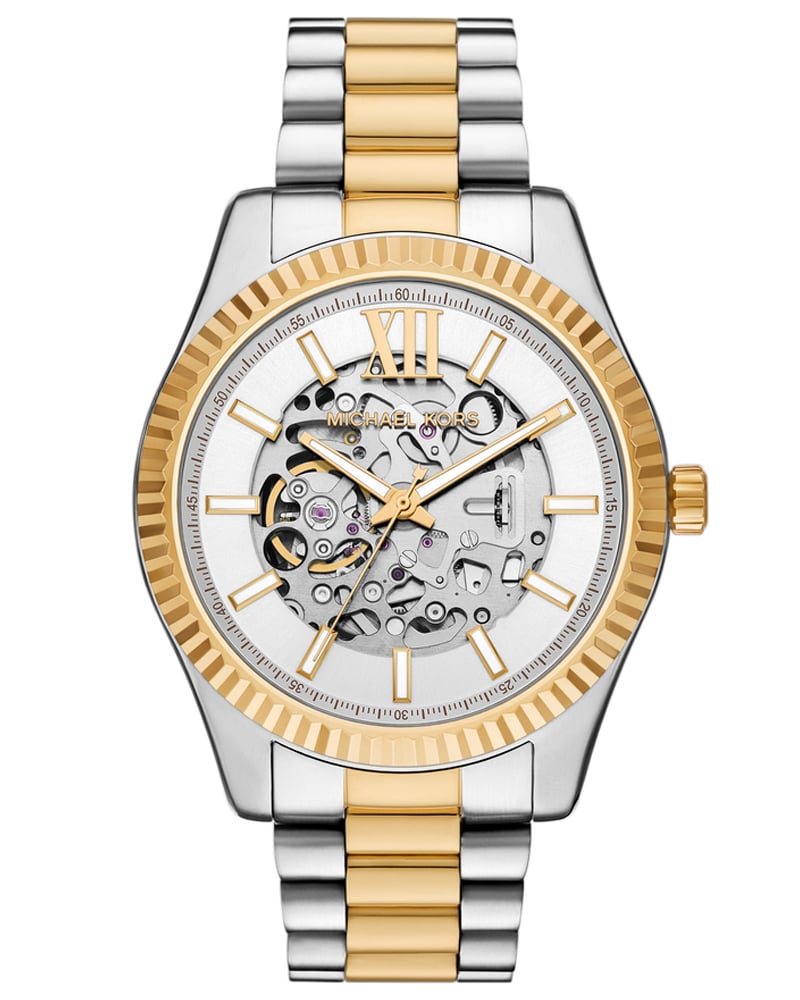 Michael Kors Men LEXINGTON White Analogue Watch 