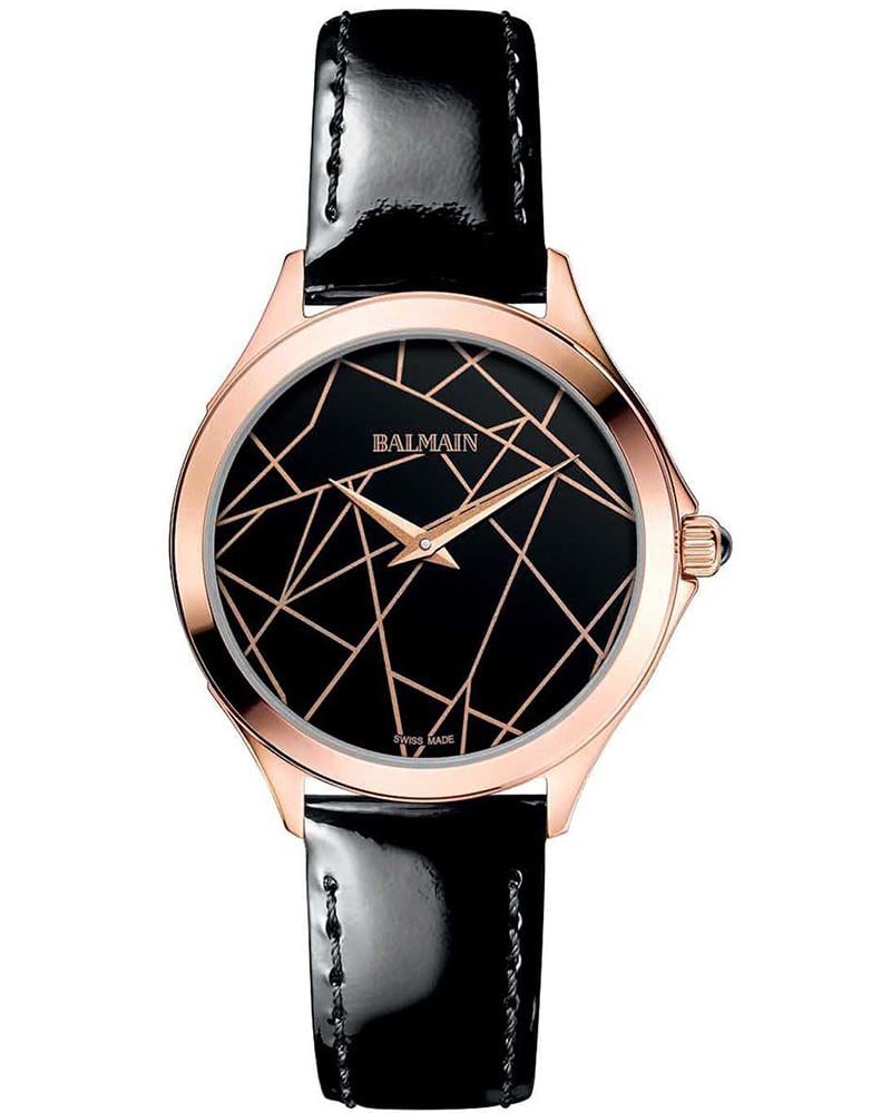 Balmain Women Flamea II Round Black Watches