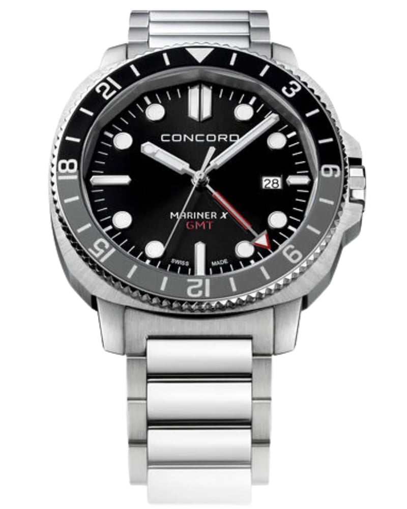 Concord X Round Black Men's Watch