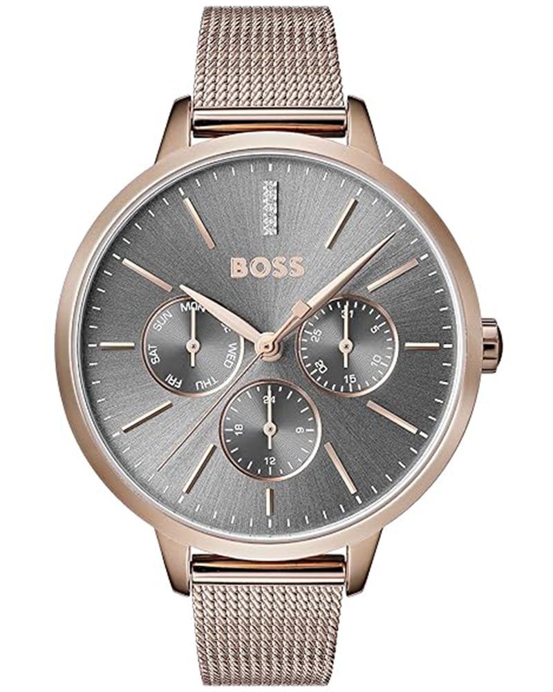 Boss Women Symphony Round Black Watch