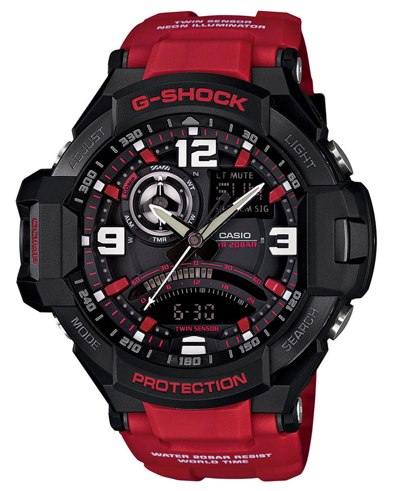 G-Shock Men Round Black Watch