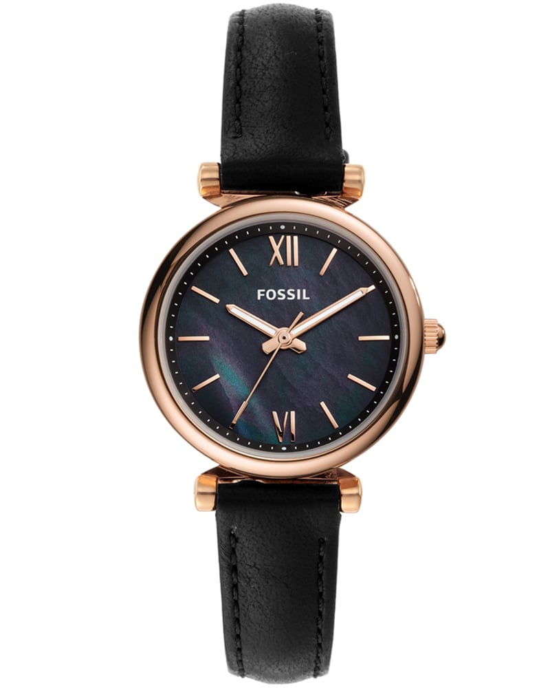Fossil Carlie Mini Black Analog Quartz Watch