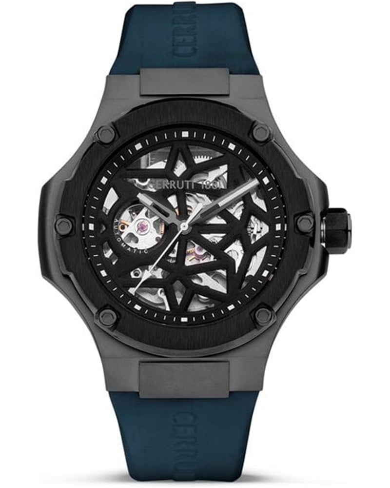 Cerruti Lucardo Round Black Men&rsquo;s Watch