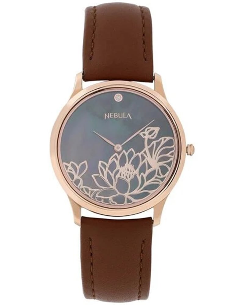 Nebula Women NN5560DL03 - G816 - NEBULA CARATLANE Round Grey Watches