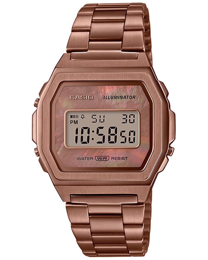 Casio Vintage Square Unisex D197 (Rose Gold)&nbsp;