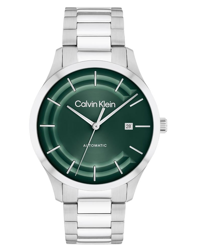 Calvin Klein Men Round Green Watches