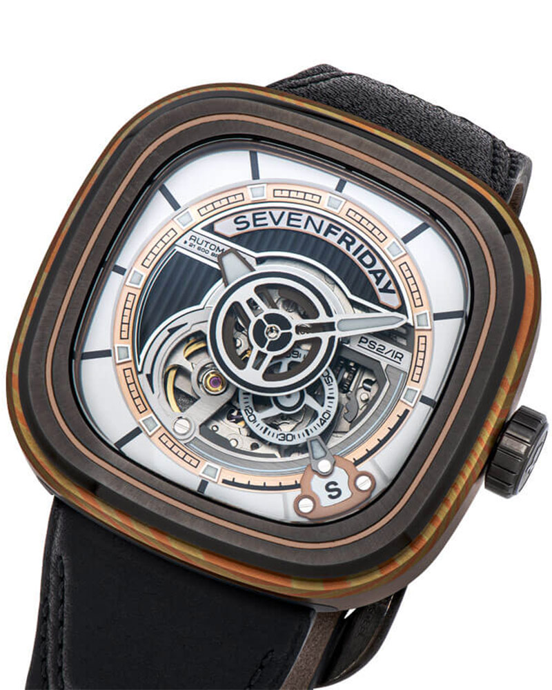 SEVENFRIDAY T-Series Square Green Watch 