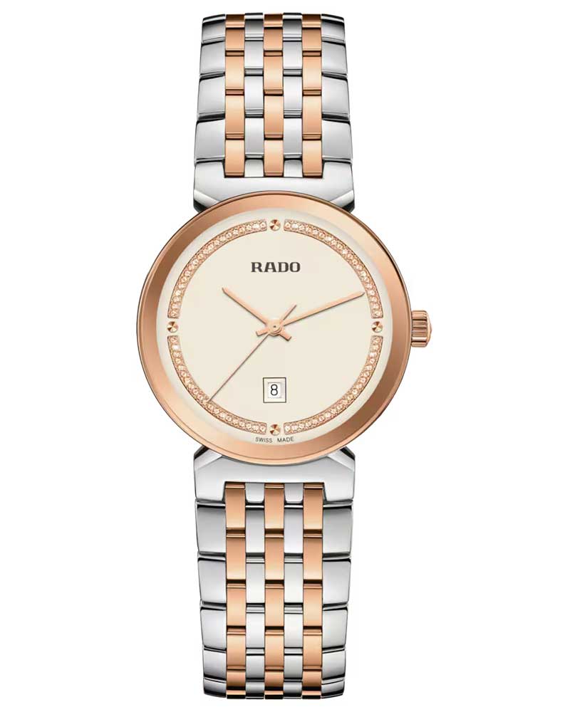 Rado Florence Round Champagne Women&rsquo;s Watch 