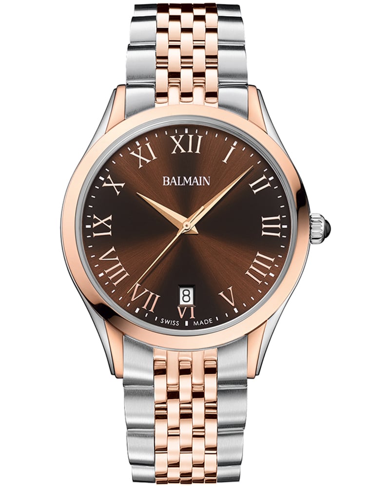 BALMAIN GENT ROUND Brown Men's watch