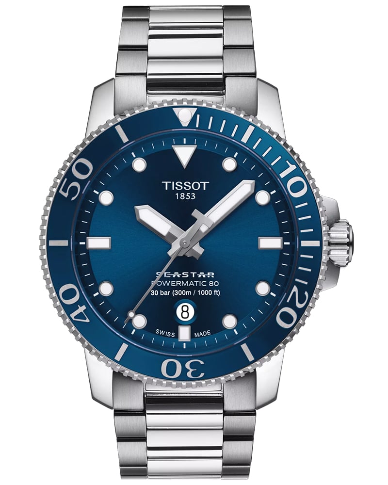 Tissot Men T-Sport Round Blue Watch