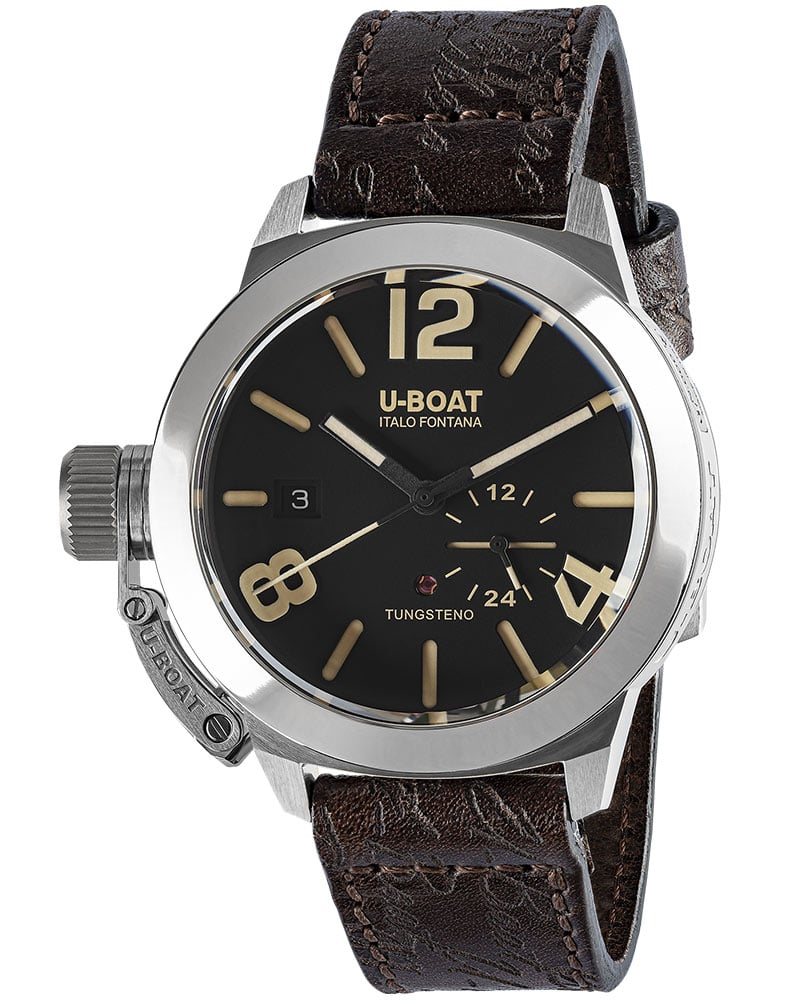 U Boat Classico Round Black Men's Watch