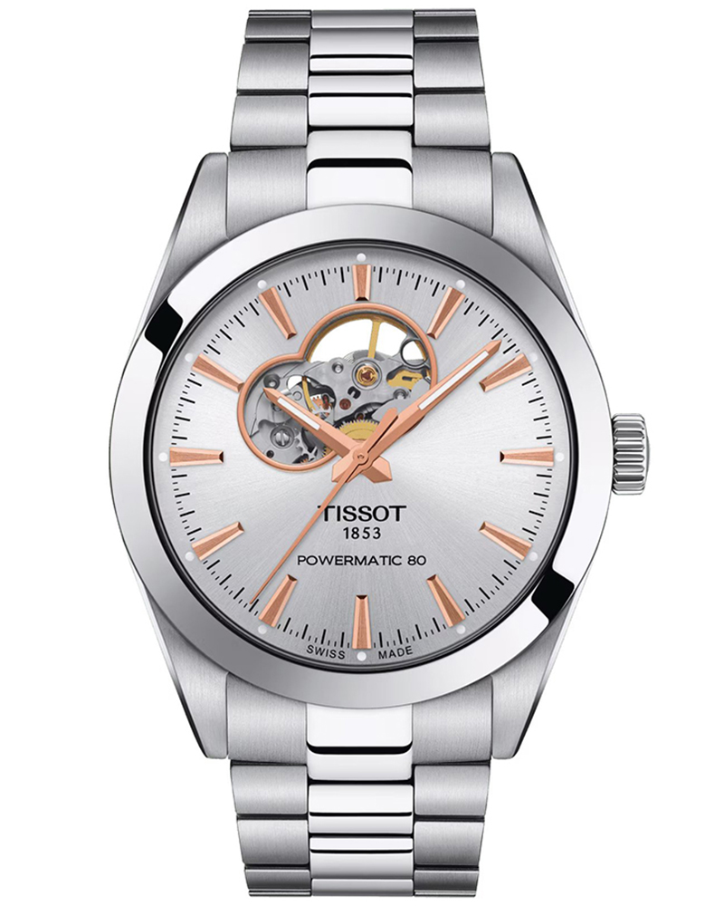 Tissot Gentleman Round Silver Men's Watch