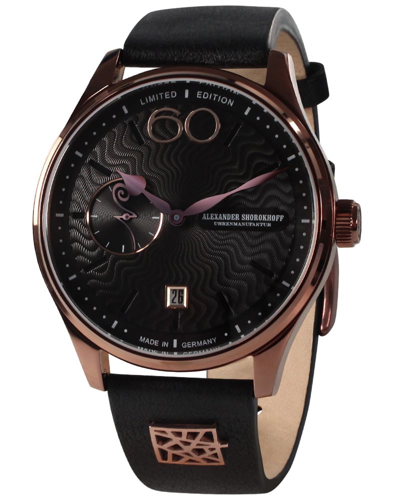 Alexander Shorokhoff Neva Round Brown Men's Watch