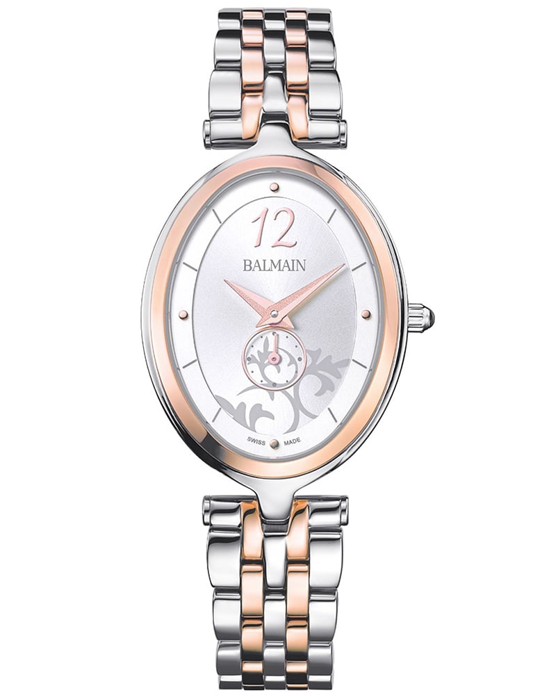 Balmain Women Oval Silver Watches