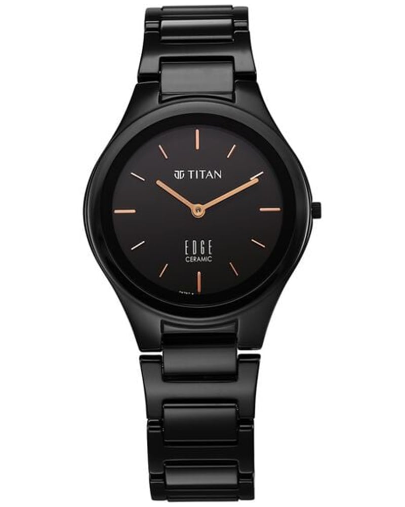 Titan women edge ceramic watch