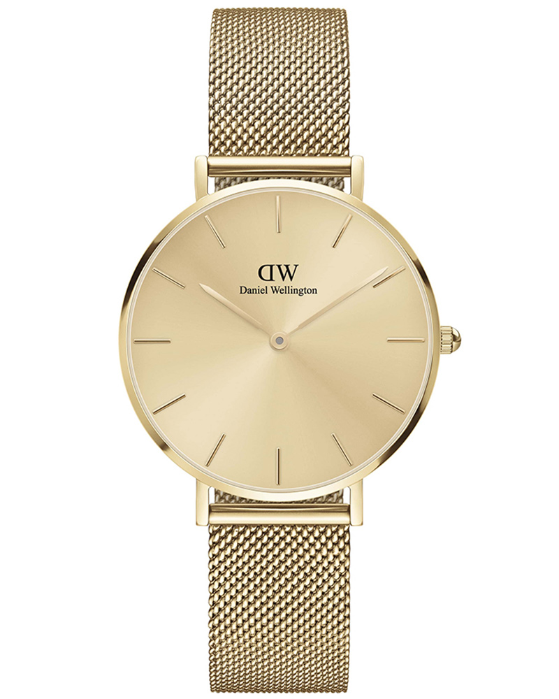 DANIEL WELLINGTON PETITE ROUND Gold WOMEN&rsquo;s watch