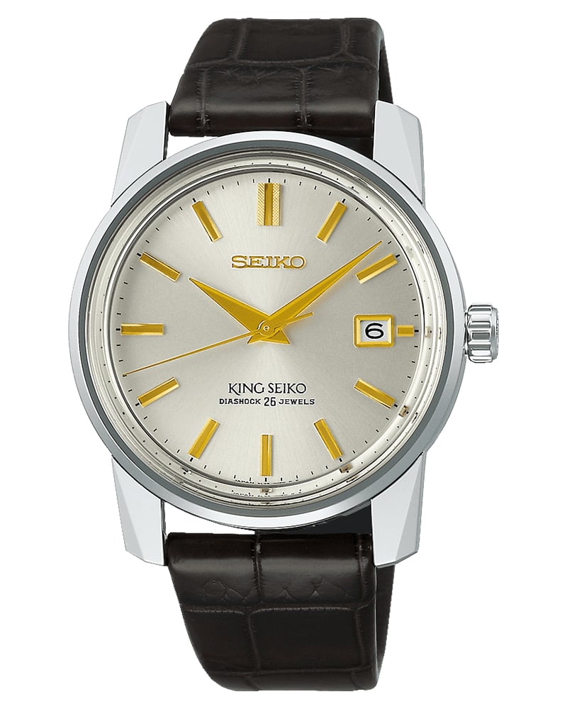 King Seiko Round Silver Automatic Men's Watch