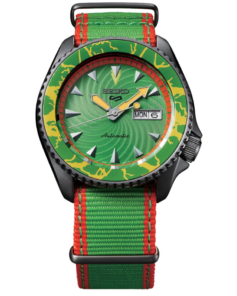 Seiko Men Seiko 5 Sports Round Green Watches