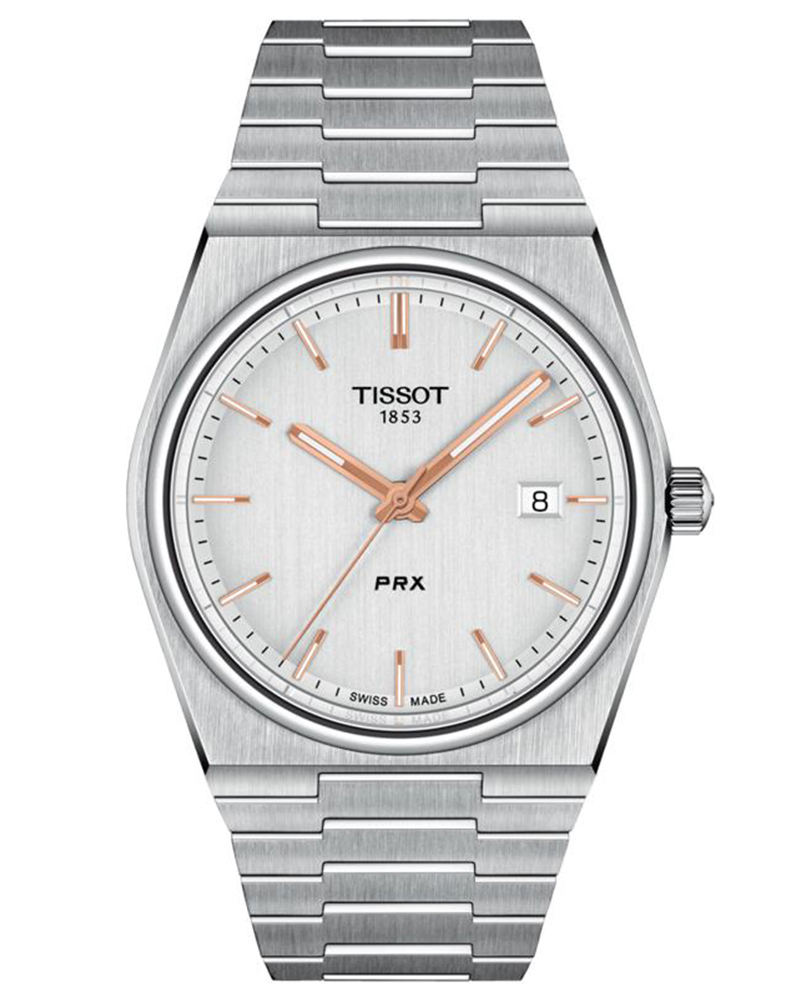Tissot PRX Asymmetrical Silver Men's Watch 