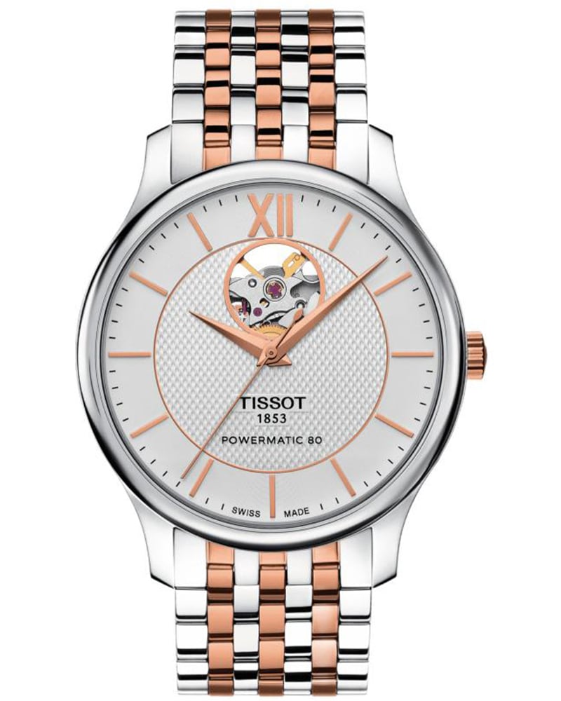 Tissot Tradition Round Silver Men's Watch