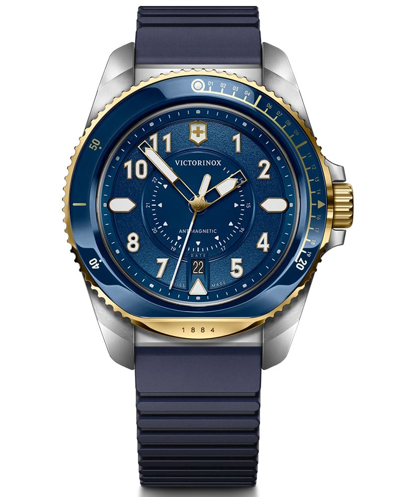Victorinox Men Journey 1884 Blue Analogue Watch
