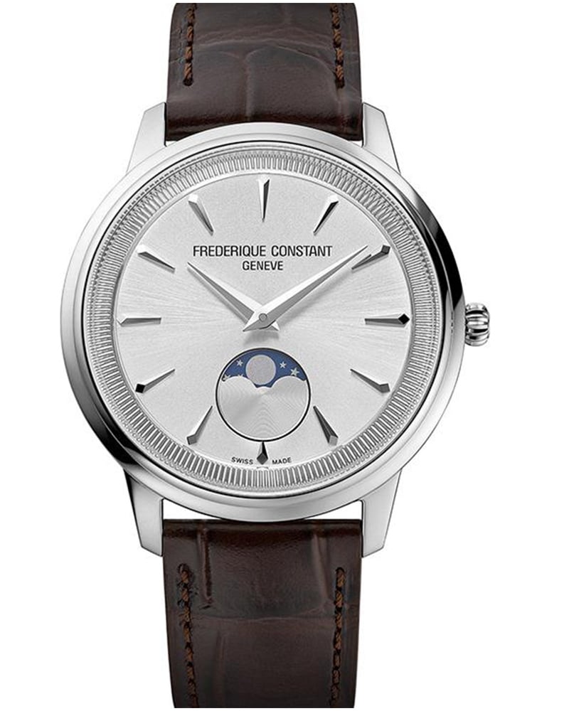 Frederique Constant Classics Round Silver Women&rsquo;s Watch