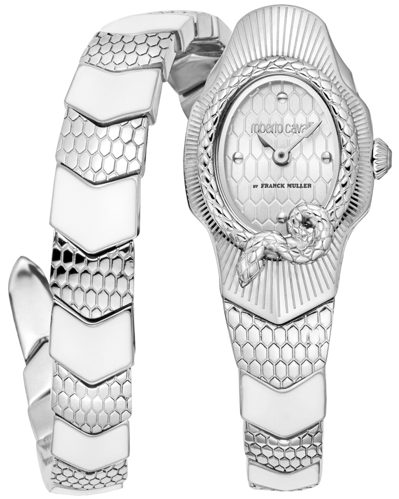 Roberto Cavalli RV1L209 Oval Silver Women's Watch