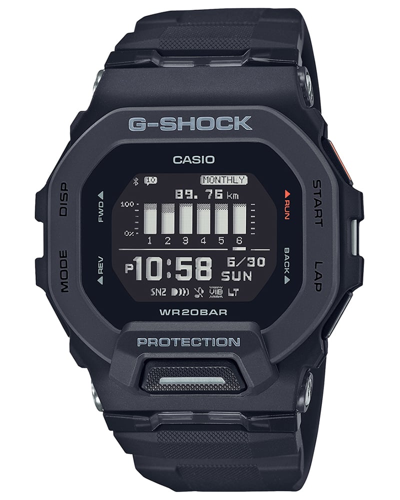 G-Shock Rectangular Black Quartz Men's Watch