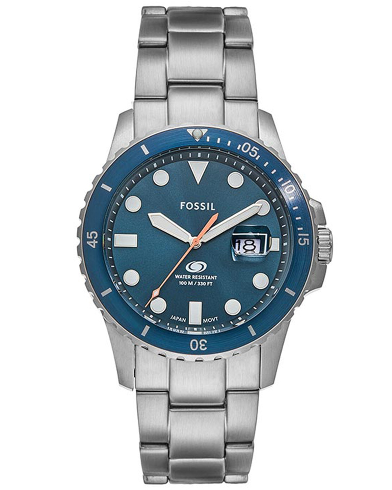 Fossil Blue Round Men&rsquo;s Watch