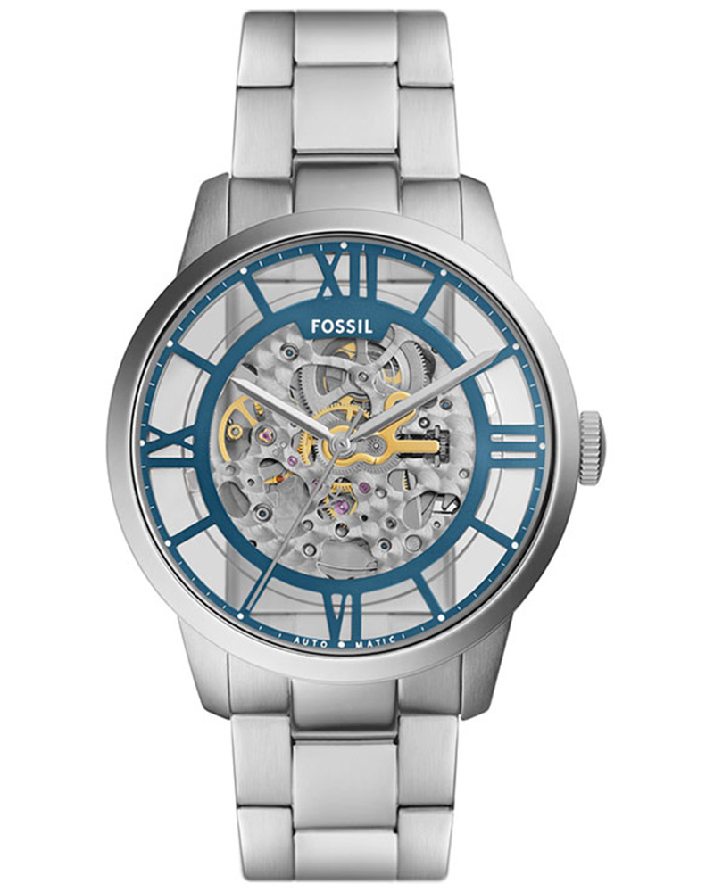 Fossil Townsman Round Blue Men's Watch 
