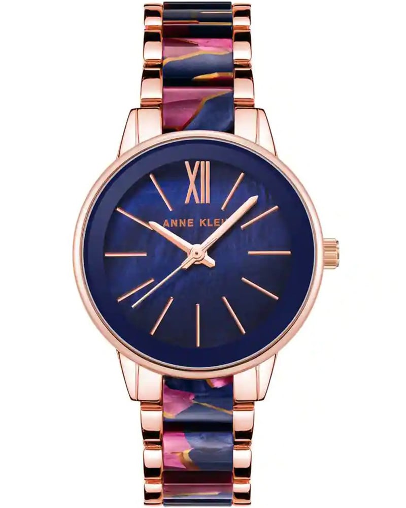 ANNE KLEIN ROUND BLUE WOMEN&rsquo;s watch