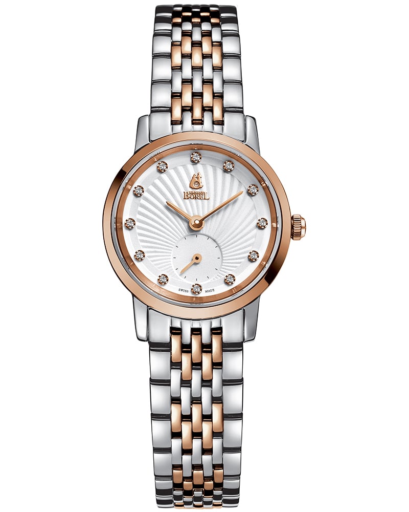 Ernest Borel Joss Silver Stainless Steel Watch