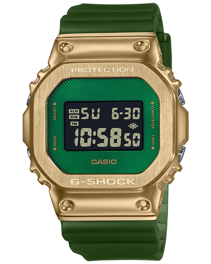 G-Shock Metal Rectangle Green Men's Watch
