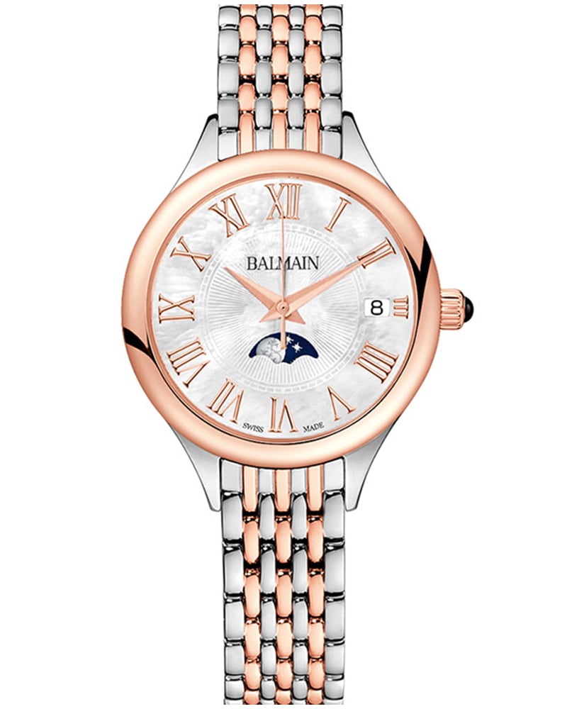 Balmain Women Round Silver Watches