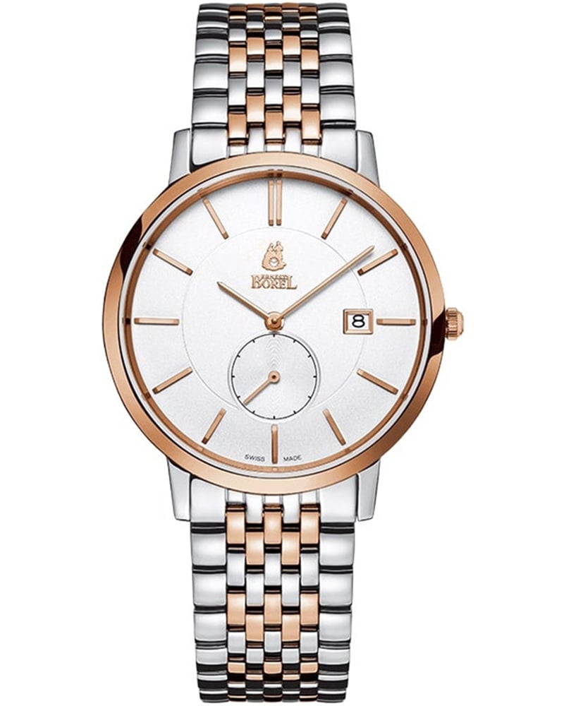 ERNEST BOREL JOSS ROUND WHITE WOMEN&rsquo;S Watches