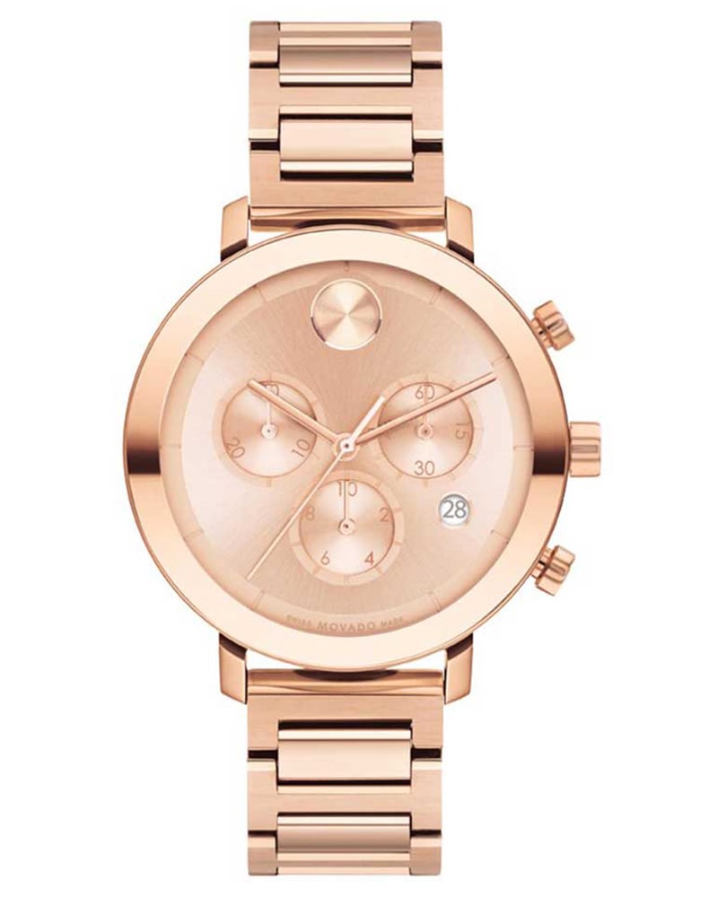 Movado Women Round Rose Gold Watches