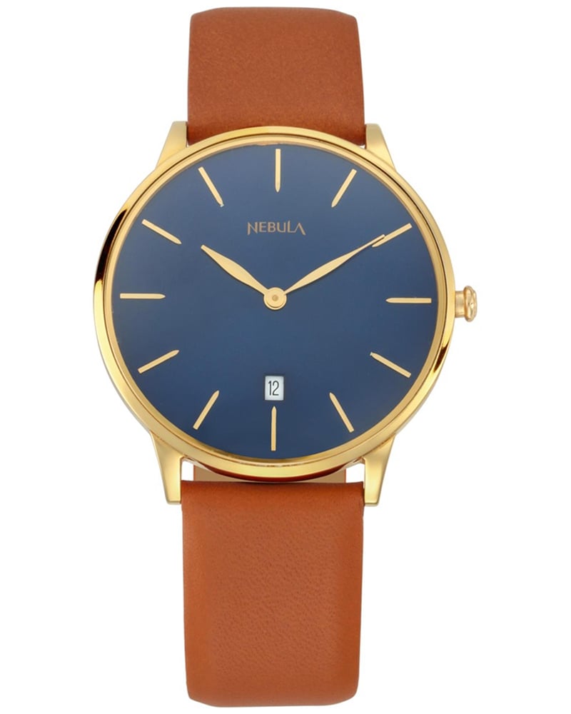 Nebula Men NN5064DL02 - G890 - NEBULA LUSTER Round Blue Watches
