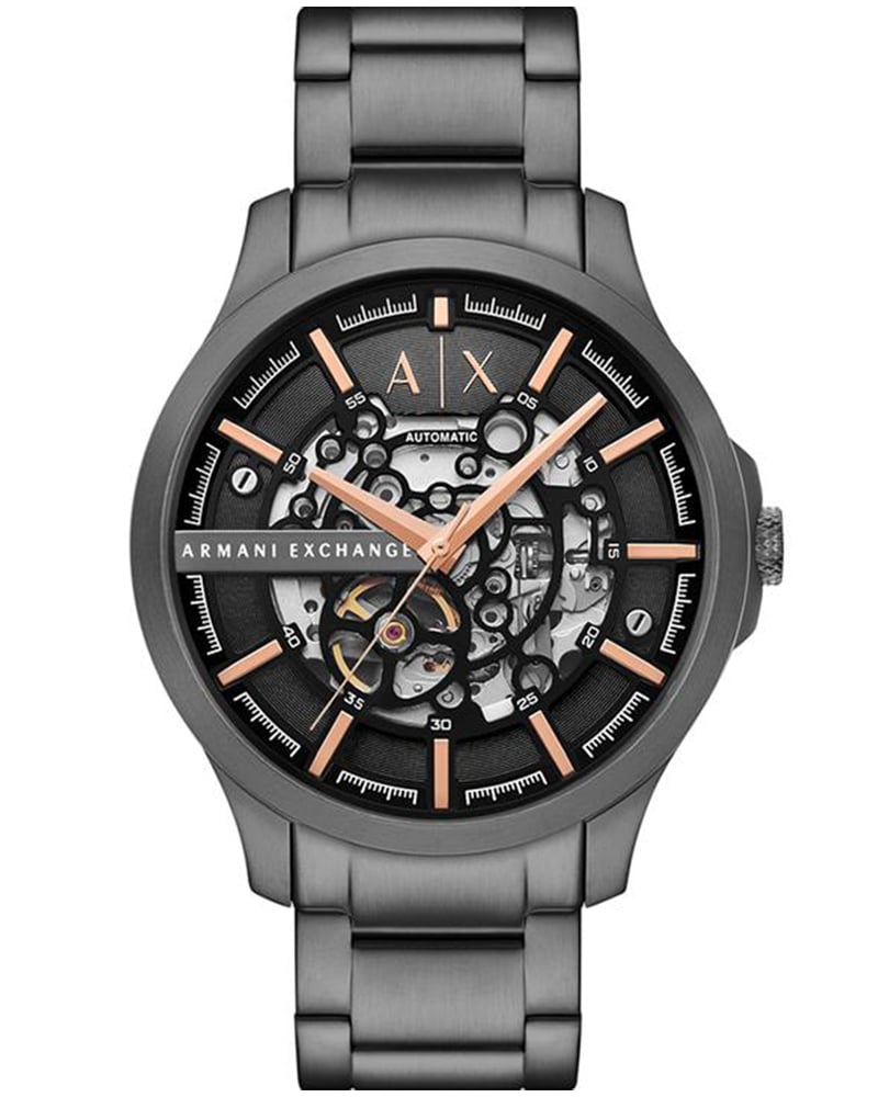 Armani Exchange Round Black Men&rsquo;s Watch