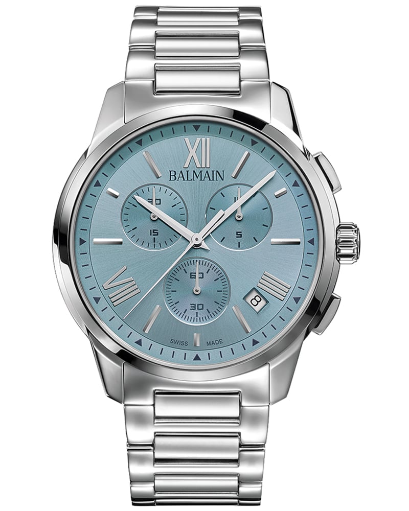 Balmain Madrigal Round Blue Men's Watch